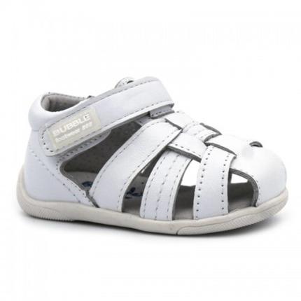 Sandalias Niña Blanca Primeros Pasos Velcro