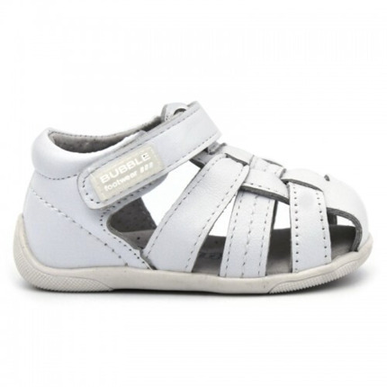 Sandalias Niña Blanca Primeros Pasos Velcro