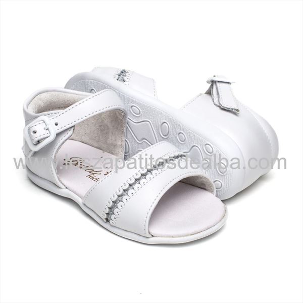 Sandalias Niña Blanca Modelo Katy (1)