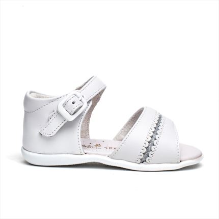 Sandalias Niña Blanca Modelo Katy ▷baratos◁   ZapatitosDeAlba