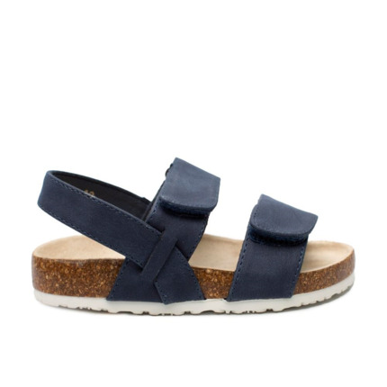 Compar Sandalias Niño Azul Marino Bio Con Velcro. ▶Baratas◀