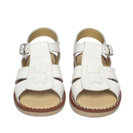 Comprar Sandalias Niño Blanca Modelo Charles Aladino🥇