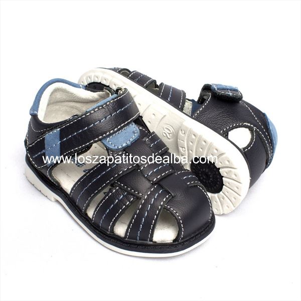 Sandalias Niño Azul Marino cangrejeras Sport (2)