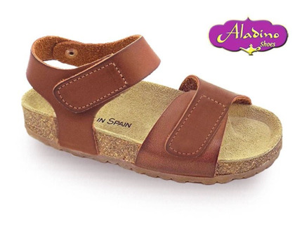 Comprar Sandalias Niño Camel Cierre Velcro Aladino. Sandalias Niño Bio Baratas