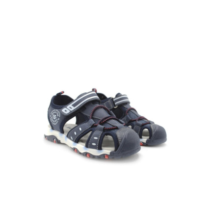 Sandalias Niño Casual Azul Marino Velcro