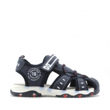 Sandalias Niño Casual Azul Marino Velcro