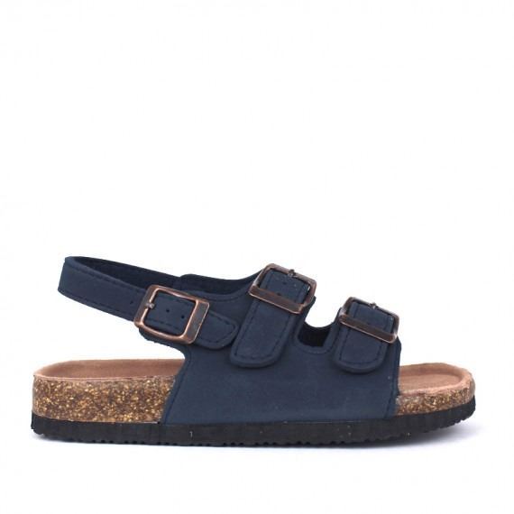Sandalias Niño Azul Marino Modelo Enzo