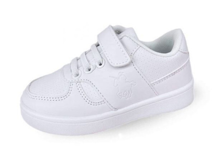 Zapatillas Deportivas Bebe Blanca Con Velcro