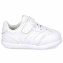 Zapatillas Deportivas Bebe Blanca Con Velcro