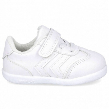 Zapatillas Deportivas Bebe Blanca Con Velcro
