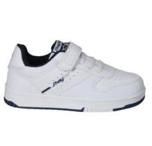 Zapatillas Deportivas Colegiales Blanca con Velcro JHAYBER