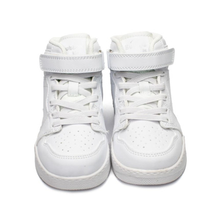 Zapatillas Deportivas Niño Blanca Con Velcro