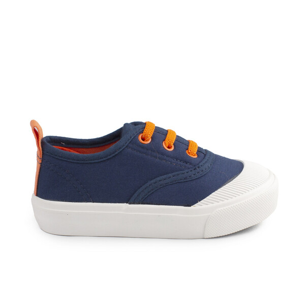 Zapatillas Lona Azul Marino Unisex Modelo Aylen