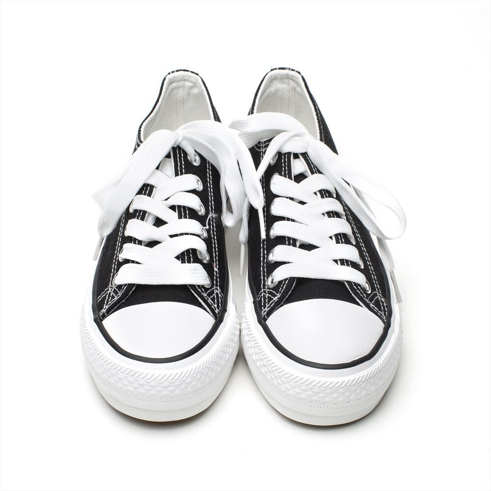 Comprar Zapatillas Lona Mujer Negras Puntera Goma Con Plataforma🥇 |  ZapatitosDeAlba