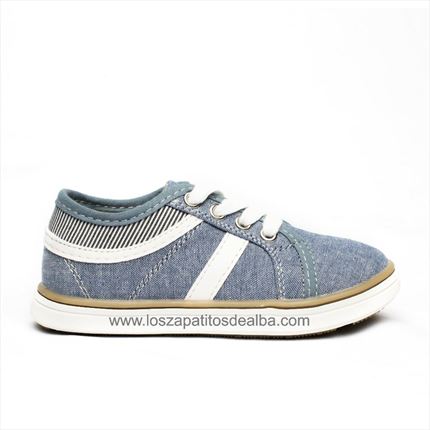 Comprar Zapatillas lona niño Jeans Casual🥇  | ZapatitosDeAlba