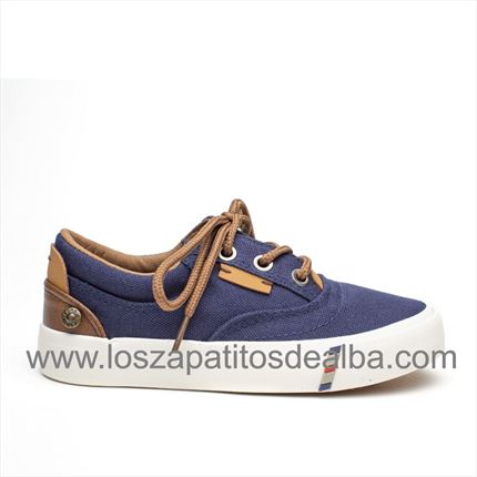 Comprar Zapatillas Lonas Niño Marino Modelo Hugo ▷baratos◁