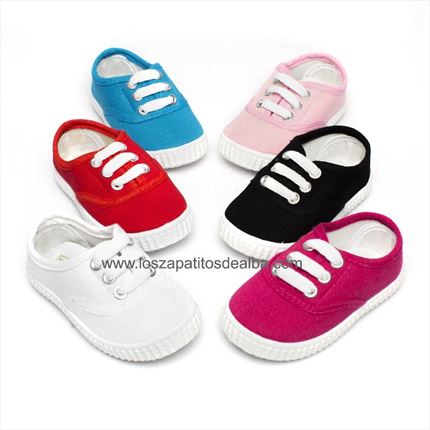 Zapatillas Lona rosa Fuscia básica