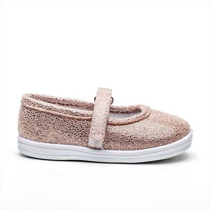 Comprar Merceditas Lona Rosa Brillo 【Al mejor precio】 ZapatitosDeAlba