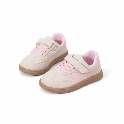 Zapatillas Niña Rosa Velcro y Respetuosas