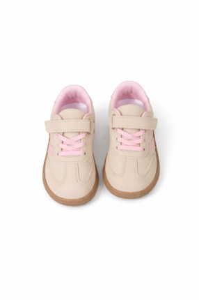 Zapatillas Niña Rosa Velcro y Respetuosas