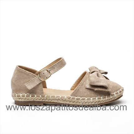 Comprar Zapatillas Niña Taupe Modelo Esparta🥇