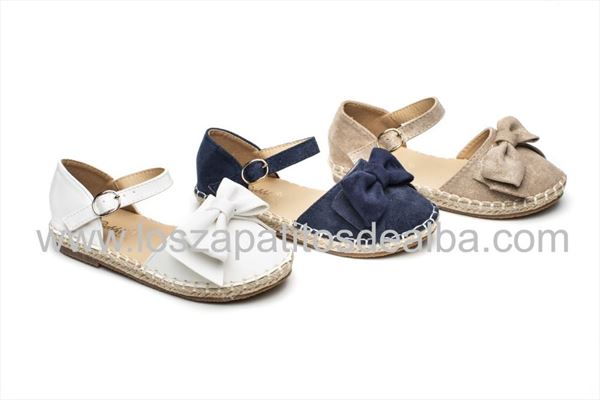 Zapatillas Niña Taupe Modelo Esparta (3)