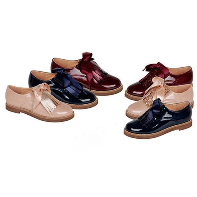 Comprar Zapato Niña Azul Marino Charol Blucher. Zapatos Niñas  Baratos|zapatitos de Alba