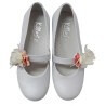 ▶️Zapato Comunión Niña Blanco Piel Baratos. Made in Spain 🥇