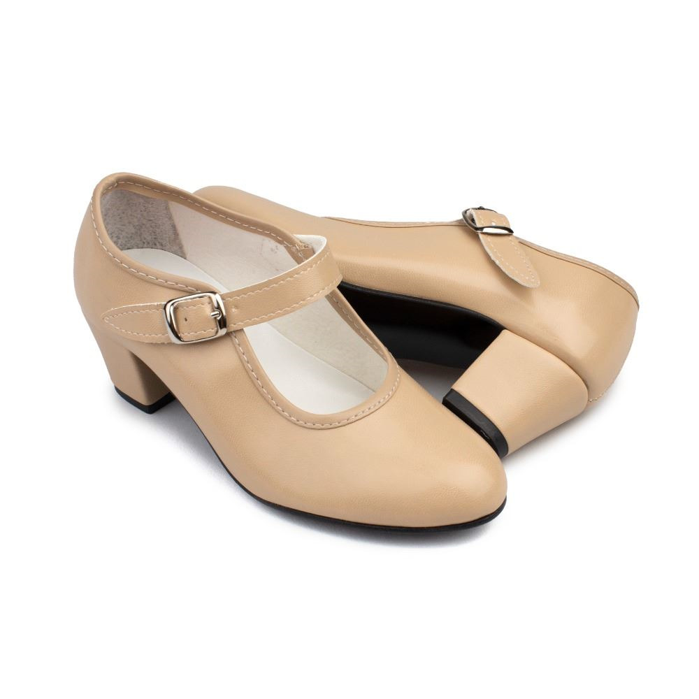 Comprar Zapato Flamenca Niña Camel. Envios Gratuitos 🚚