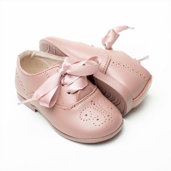 Zapato Niña Rosa Blucher Modelo Victoria (3)