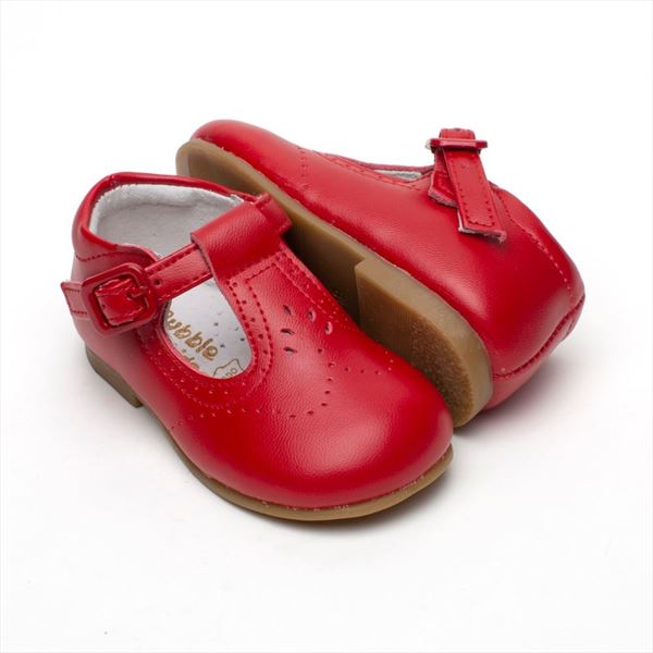 Zapatos Niño Rojo Ceremonia Modelo Pepito (2)