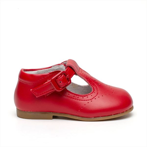 Zapatos Niño Rojo Ceremonia Modelo Pepito