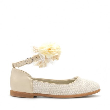 Zapatos Ceremonia Niña Beige modelo Princess  ▷baratos◁