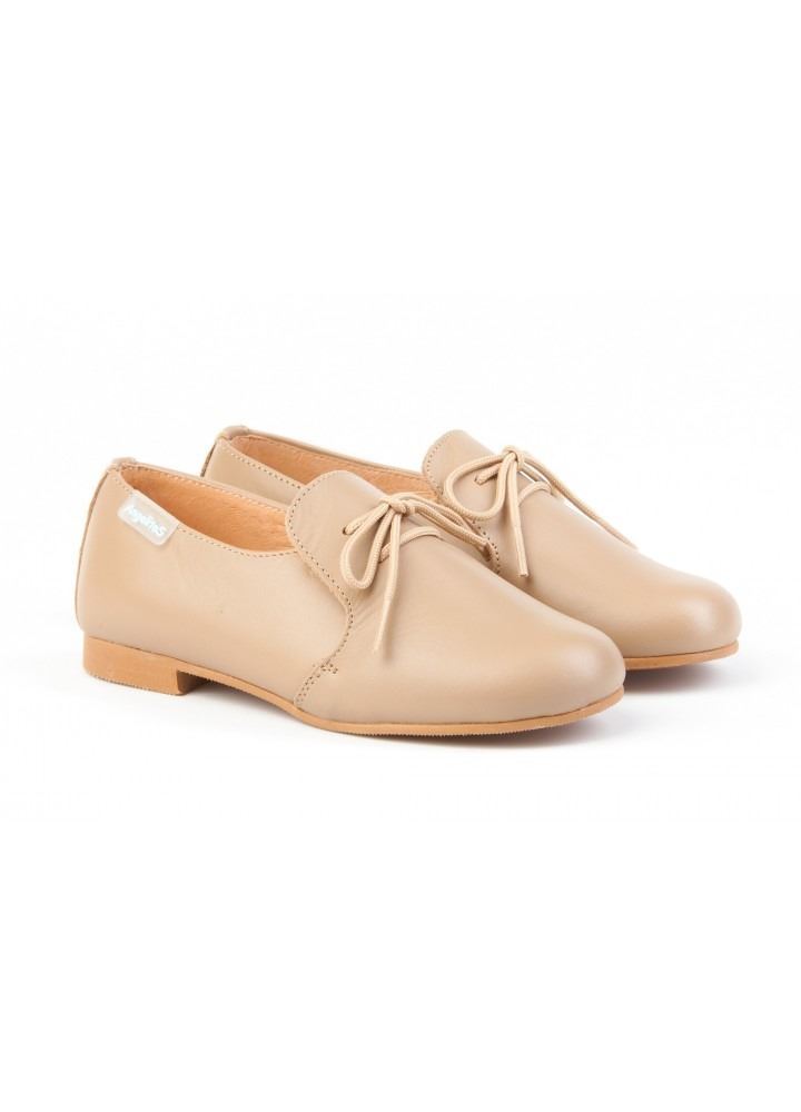 riega la flor cable Campanilla Zapatos Comunión Niño Camel Marca Angelito. ✓ Muy chulos