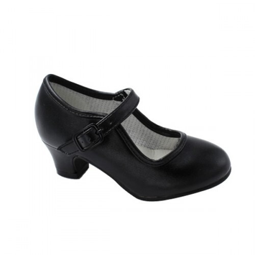 Zapatos Flamenca Niña Negros