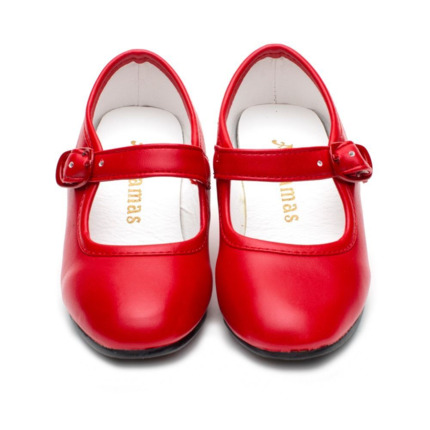 Comprar Zapatos Flamenca Niña Rojo ▷baratos◁   ZapatitosDeAlba