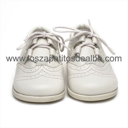 Zapatos Inglesitos Beige Porcelana Piel Modelo Bruno▷baratos◁