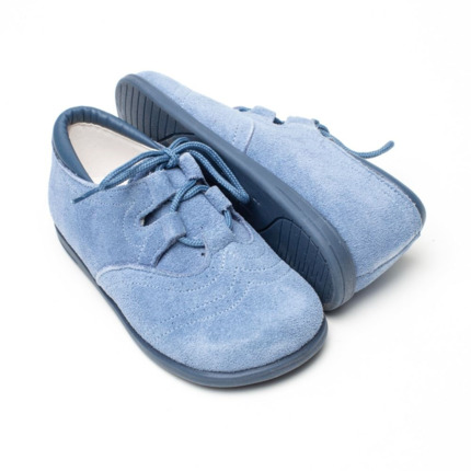 Zapatos Inglesitos  Niño Azafata Serraje Modelo Bruno