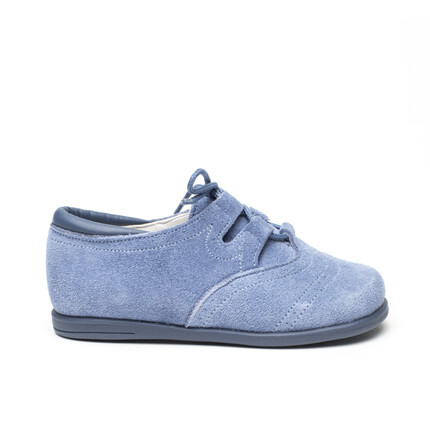 Zapatos Inglesitos  Niño Azafata Serraje Modelo Bruno