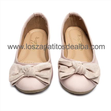 Comprar Zapatos Comunión Niña Rosa 🥇  | ZapatitosDeAlba