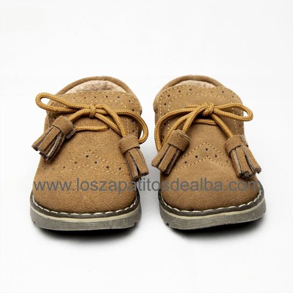 Zapatos Niño Camel Flecos (2)
