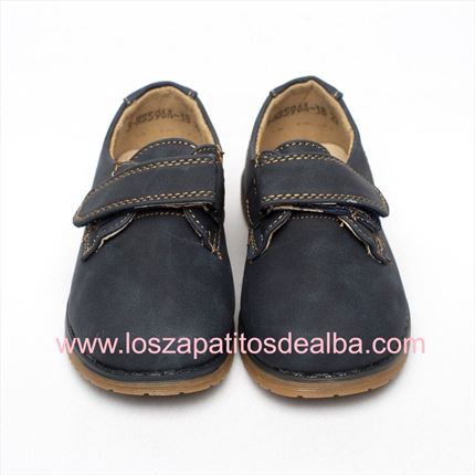 Zapatos Niño Azul Marino Velcro ✔ Muy chulos | ZapatitosDeAlba