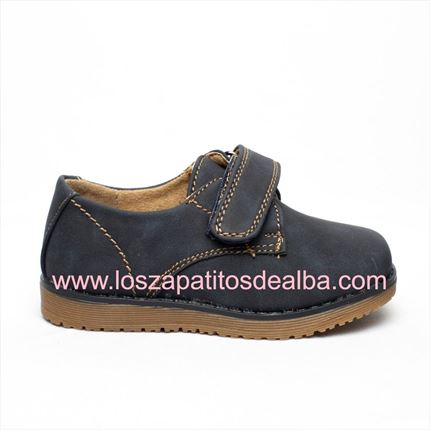 Zapatos Niño Azul Marino Velcro ✔ Muy chulos | ZapatitosDeAlba