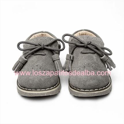 Comprar Zapatos Niño Gris Flecos ▷baratos◁   ZapatitosDeAlba