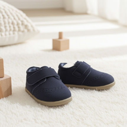 Zapatos Respetuosos Bebe Azul Marino