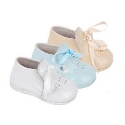 Zapatos Primeros Pasos Bebé niño Celeste Zippy (1)