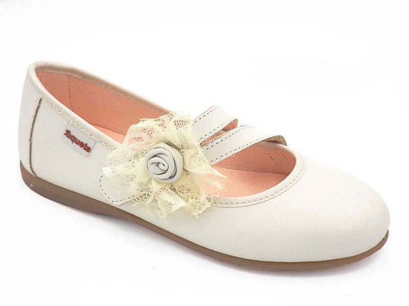 zapatos niña comunion beige